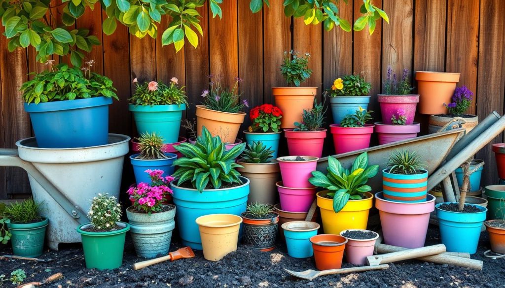 Gardening Containers and Transporters