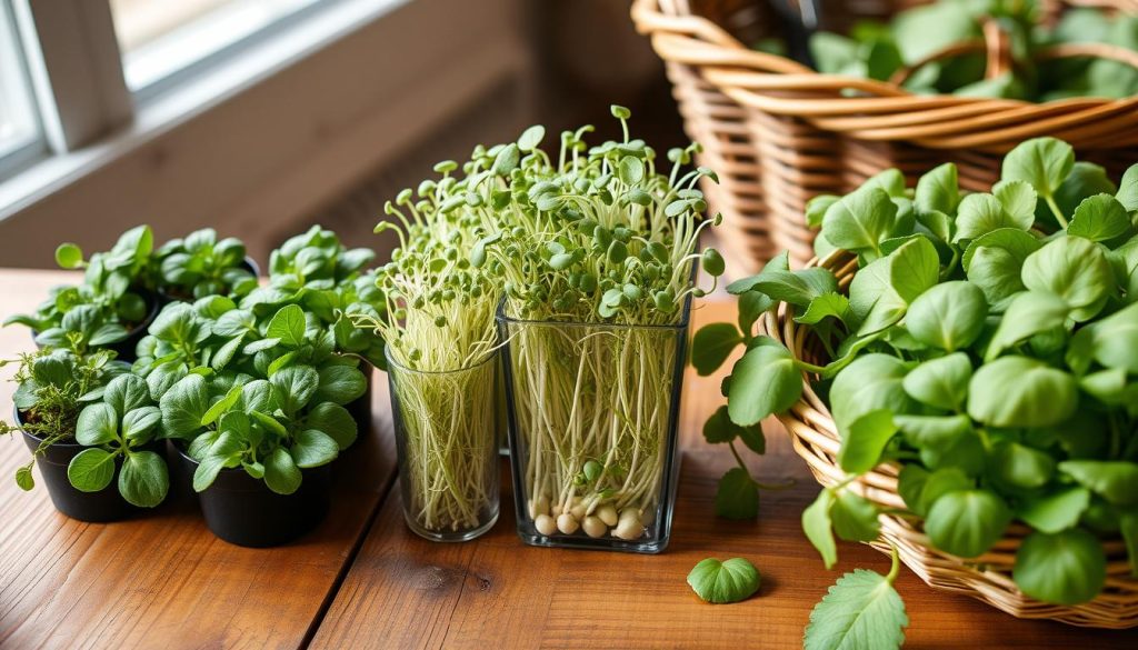 Microgreens vs. Sprouts vs. Baby Greens