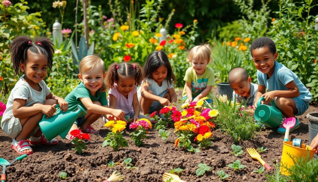 children's gardening