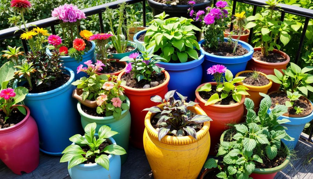 container planting