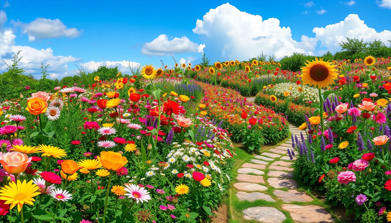 flower garden