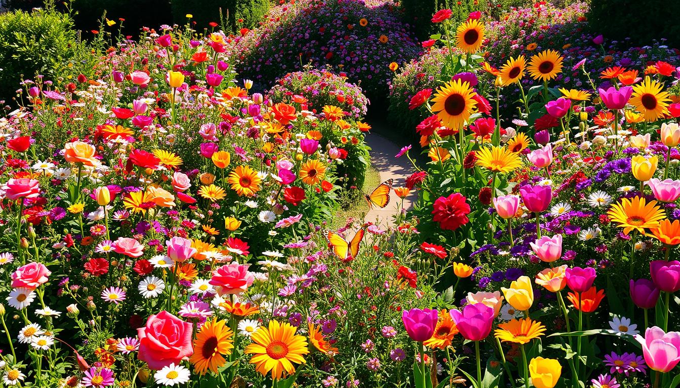 flower garden