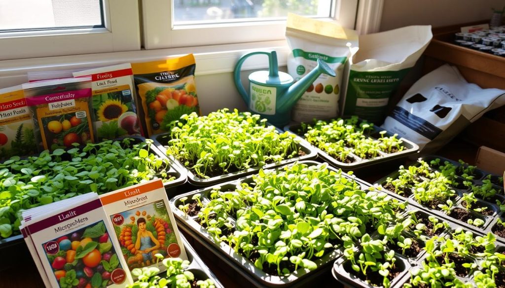 microgreen growing supplies