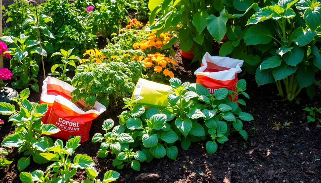 vegetable garden fertilizer