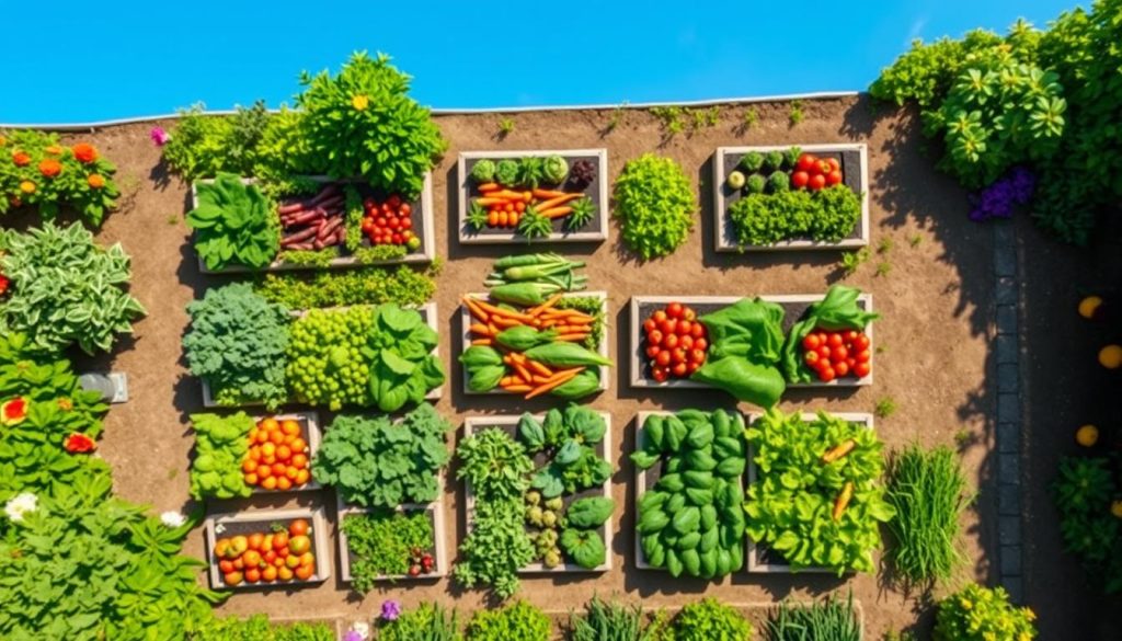 vegetable garden layout