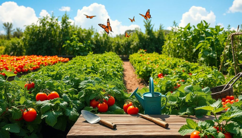 vegetable garden maintenance