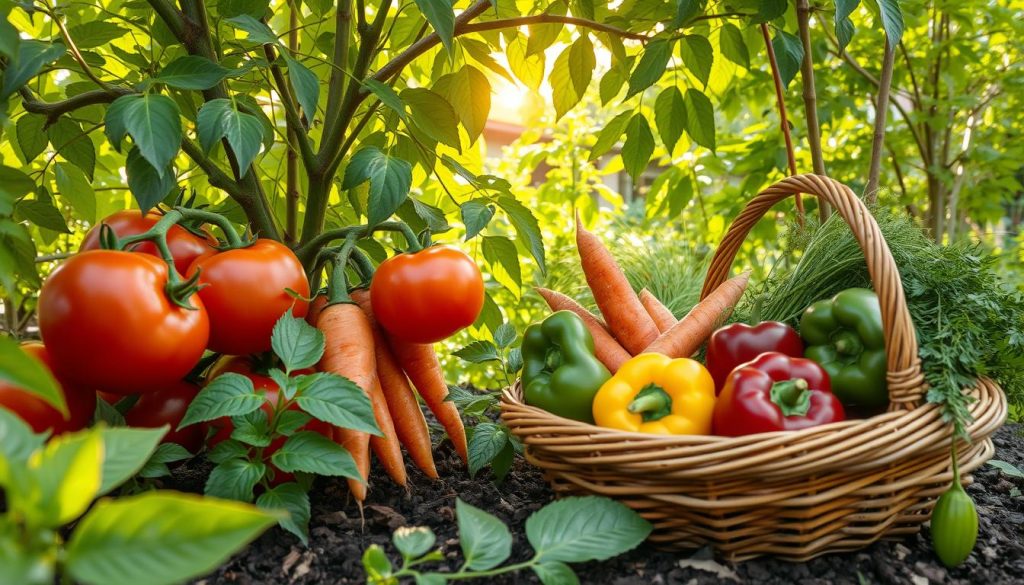 vegetable harvesting