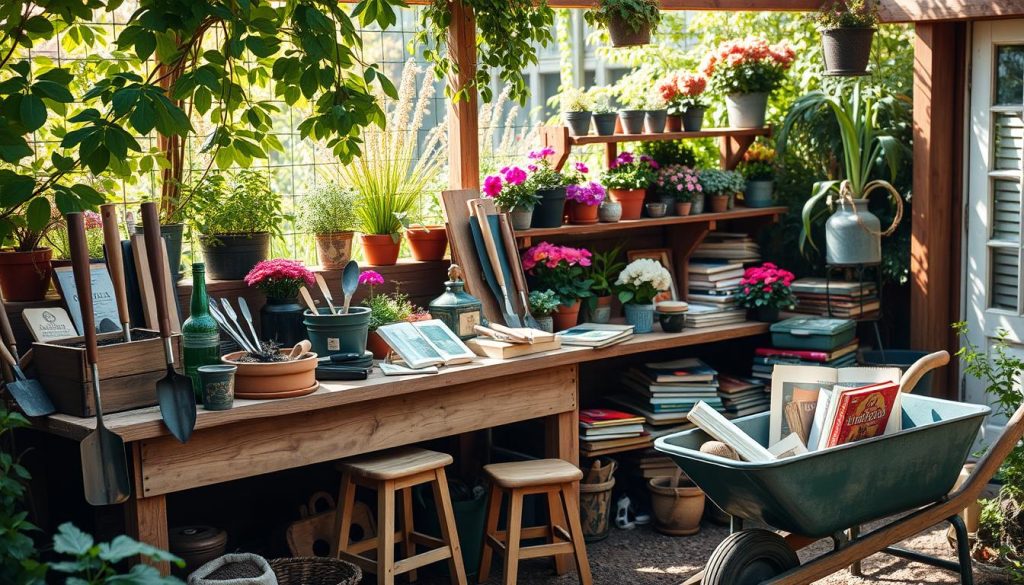 DIY Gardening Tools Workspace